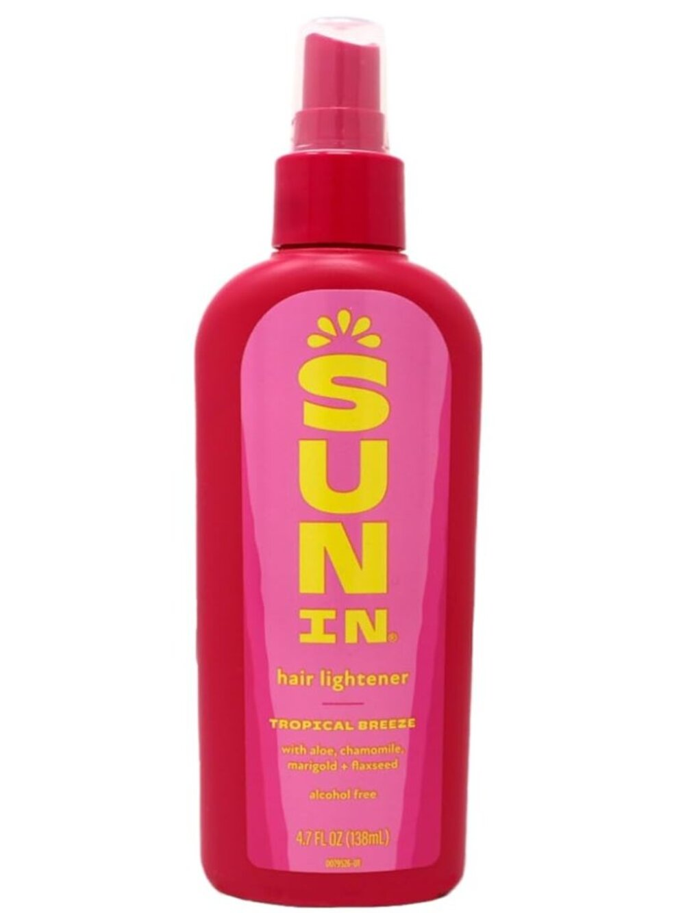 Sun-In Tropical Breeze Hair Lightener Spray 4.7 oz Nearly Full